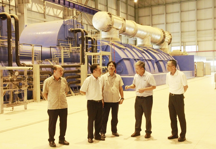 Hội Dầu khí Việt Nam làm việc với Hội Dầu khí Tây Đô, thăm NMNĐ Sông Hậu 1