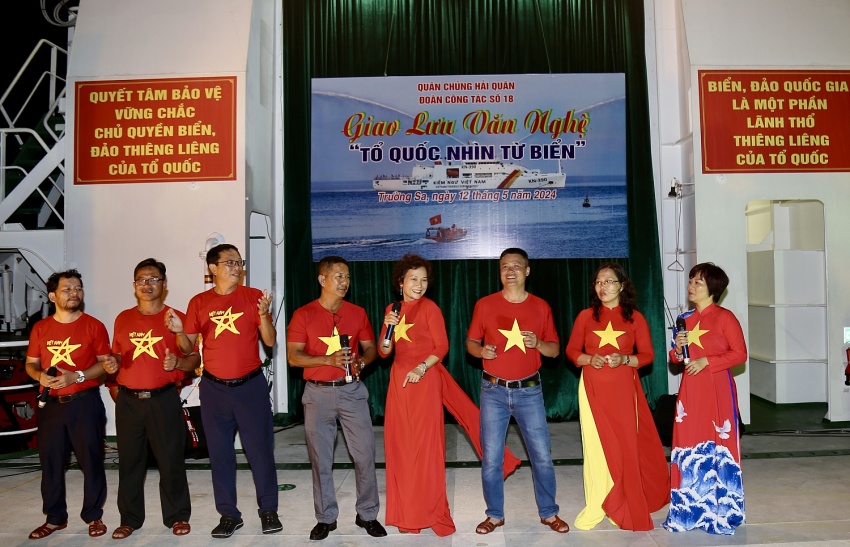 Tình yêu của Người Dầu khí với Biển đảo quê hương Tình yêu của người Dầu khí với biển đảo quê hương