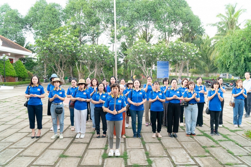 Ban Nữ công - Công đoàn Vietsovpetro: Hành trình về nguồn, tri ân và sẻ chia