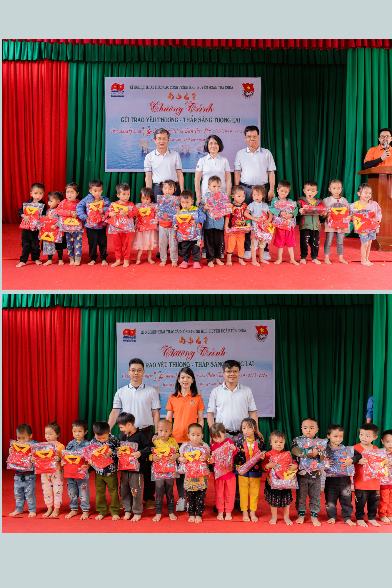 Đoàn Thanh niên XN Khí: Gửi trao yêu thương – thắp sáng tương lai Đoàn Thanh niên Xí nghiệp Khí (Vietsovpetro): Gửi trao yêu thương - Thắp sáng tương lai