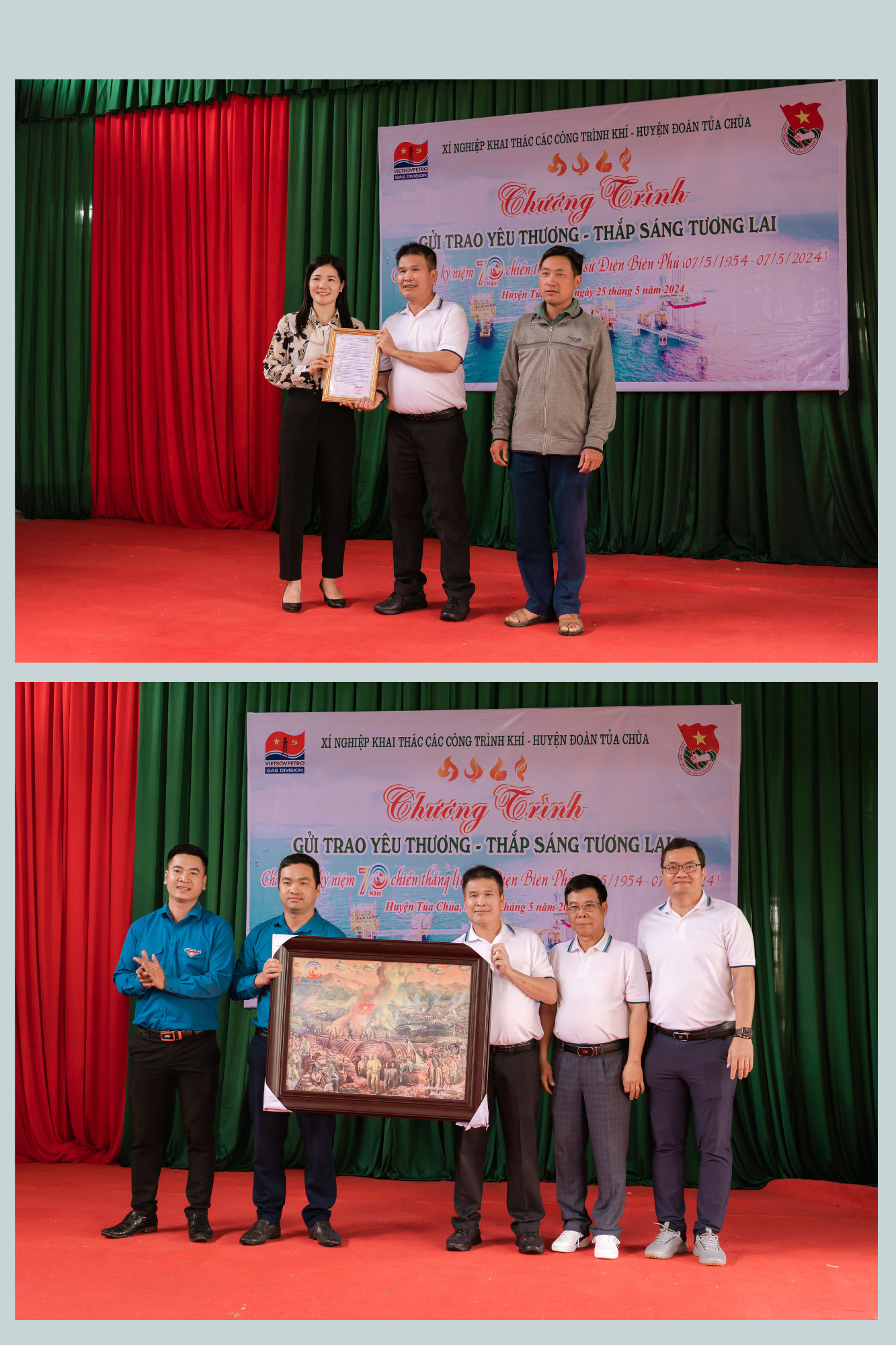 Đoàn Thanh niên XN Khí: Gửi trao yêu thương – thắp sáng tương lai Đoàn Thanh niên Xí nghiệp Khí (Vietsovpetro): Gửi trao yêu thương - Thắp sáng tương lai