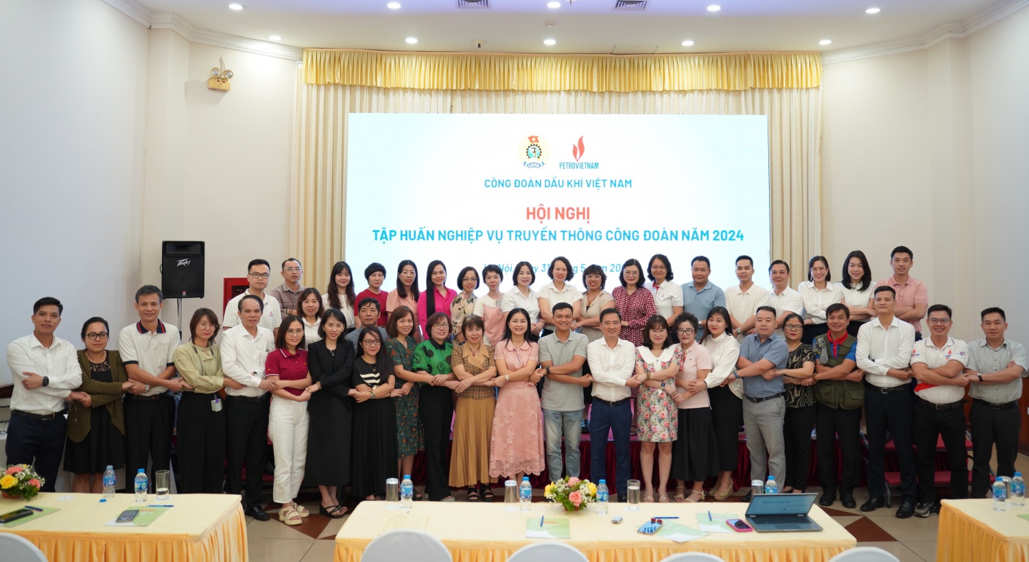 CĐ DKVN tổ chức khóa tập huấn nghiệp vụ truyền thông công đoàn năm 2024