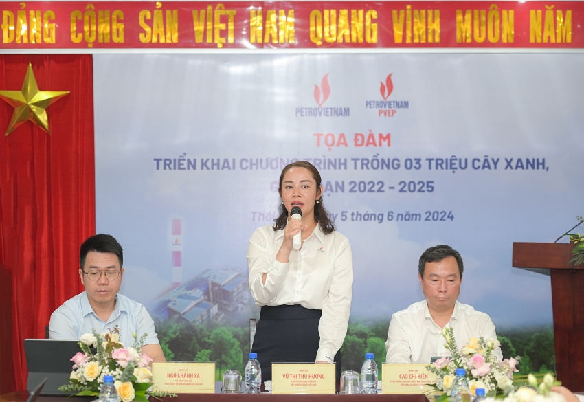 Petrovietnam tổ chức tọa đàm “Triển khai chương trình trồng 3 triệu cây xanh giai đoạn 2022 2025”