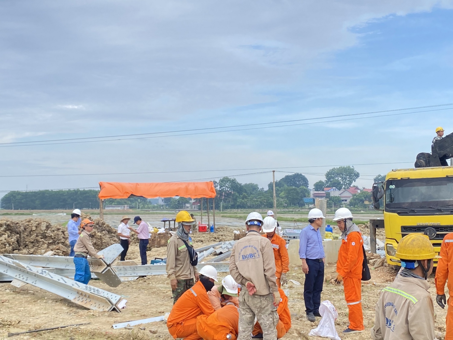 Văn hoá người thợ xây lắp Dầu khí lan toả tại dự án 500kV mạch 3 Văn hoá người thợ xây lắp Dầu khí lan toả tại dự án đường dây 500kV mạch 3