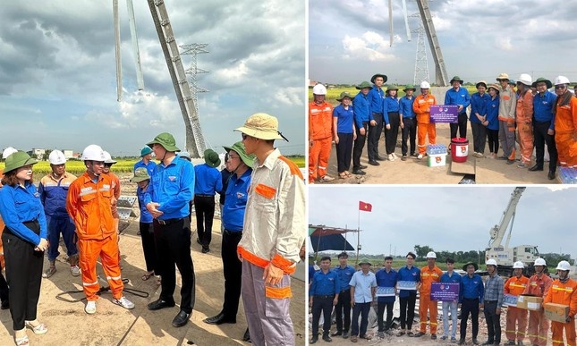 Hơn 300 đội hình thanh niên tình nguyện hỗ trợ dự án đường dây 500kV mạch 3 Hơn 300 đội hình thanh niên tình nguyện hỗ trợ dự án đường dây 500kV mạch 3