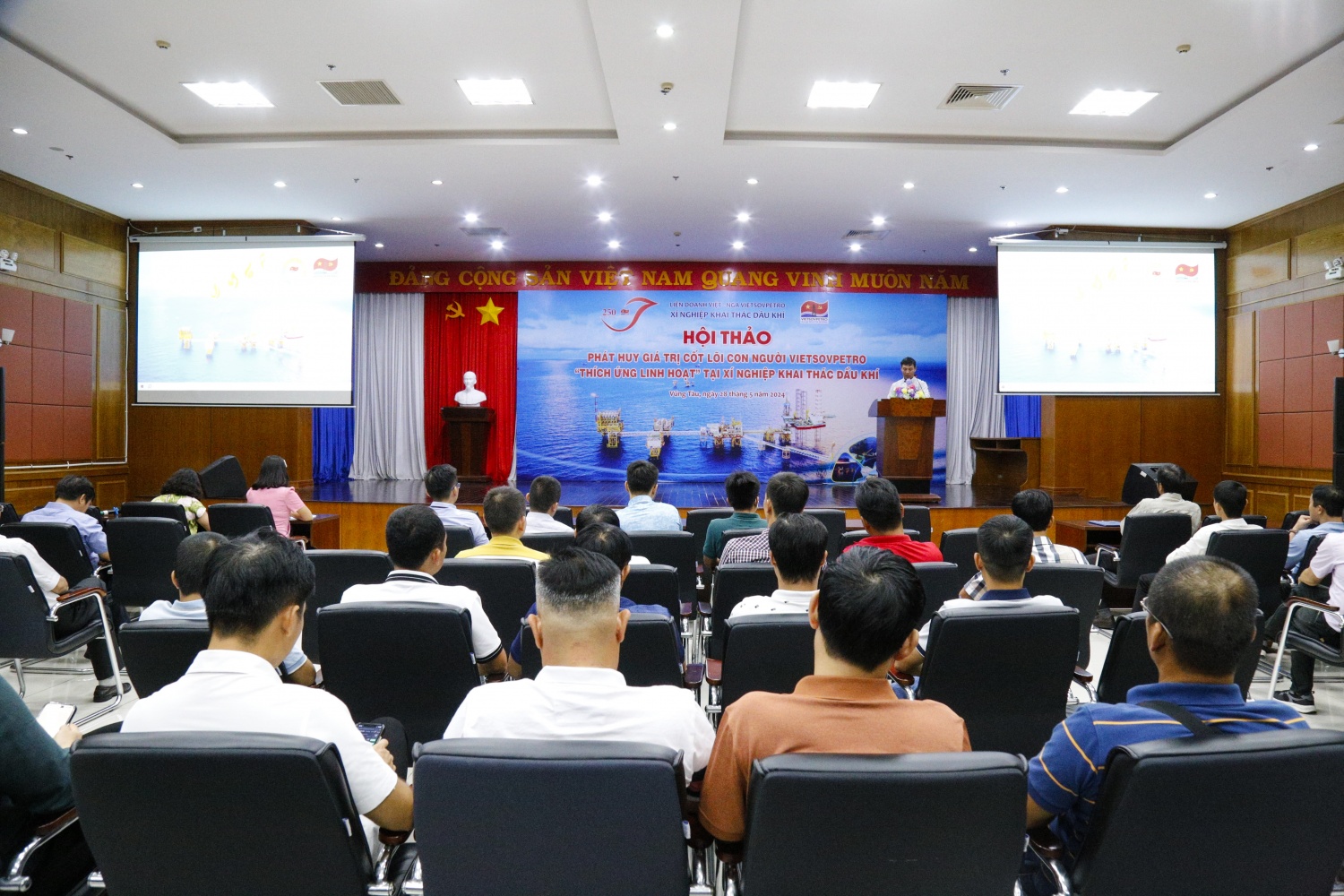 Xí nghiệp Khai thác Dầu khí: Phát huy giá trị cốt lõi con người Vietsovpetro về thích ứng linh hoạt