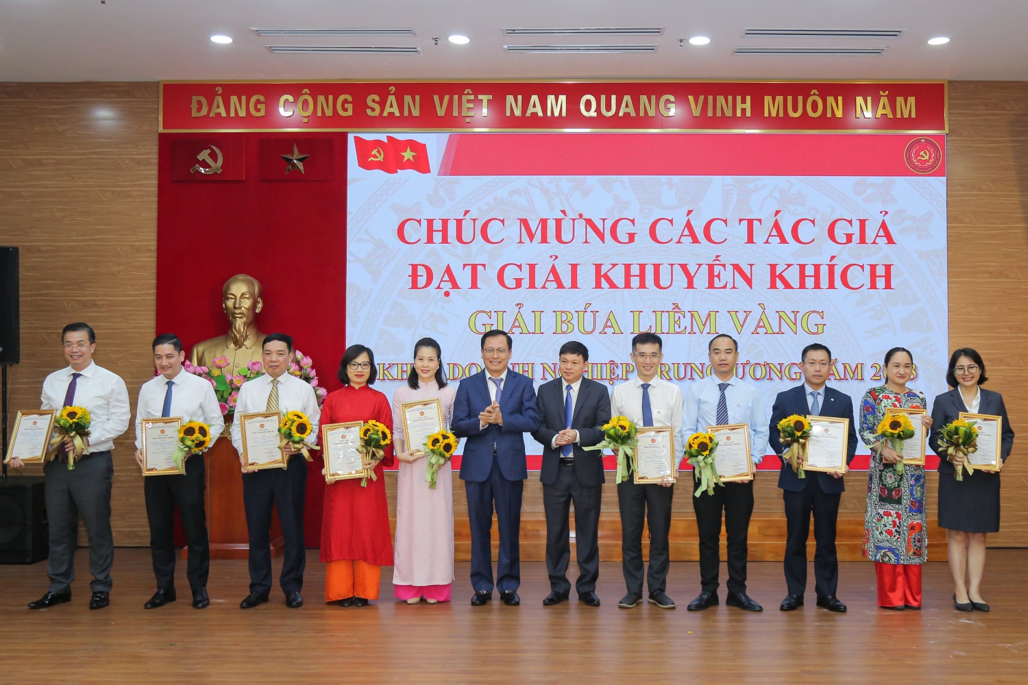 Tạp chí Năng lượng Mới - PetroTimes đạt 2 giải tại Giải Bùa Liềm Vàng Đảng ủy Khối DNTW năm 2023