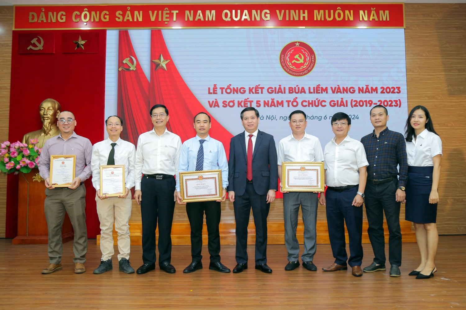 Tạp chí Năng lượng Mới - PetroTimes đạt 2 giải tại Giải Bùa Liềm Vàng Đảng ủy Khối DNTW năm 2023