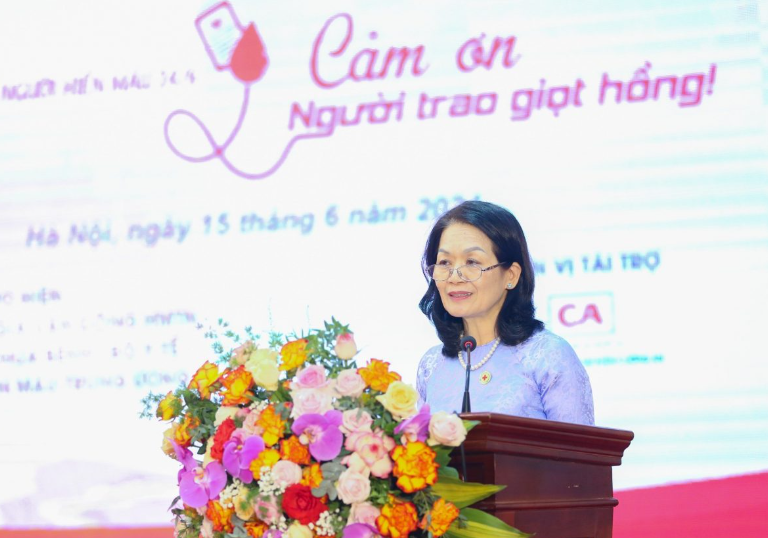 Tôn vinh 100 gương hiến máu tiêu biểu toàn quốc 2024
