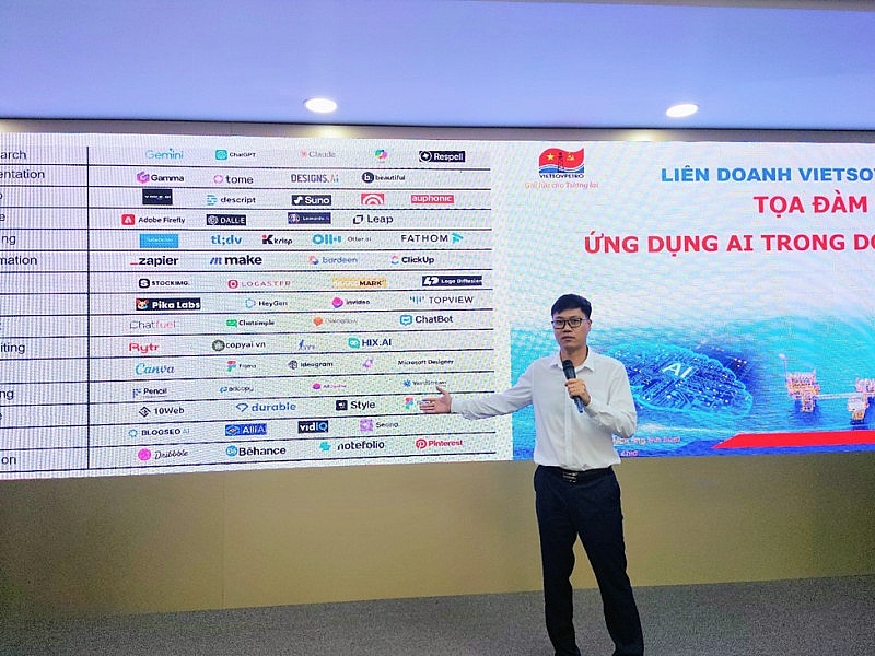 Vietsovpetro tổ chức tọa đàm “Ứng dụng AI trong doanh nghiệp”