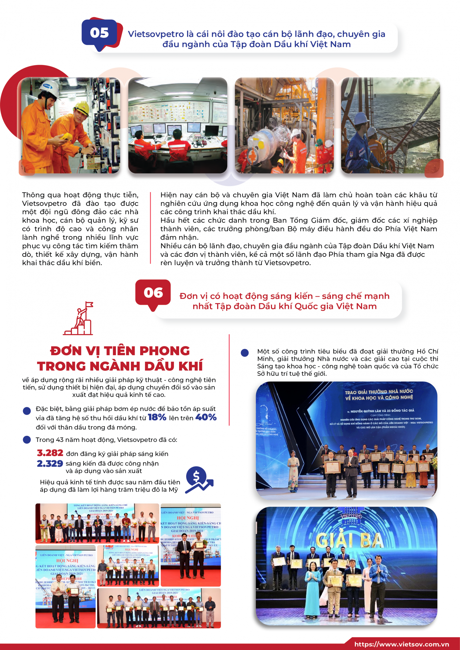 [Infographic] Vietsovpetro – Hành trình chinh phục cột mốc 250 triệu tấn dầu