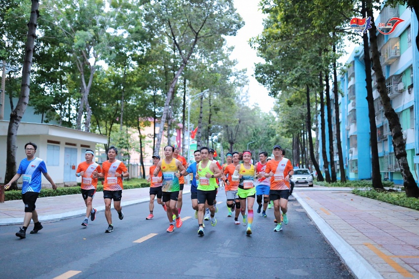 Hàng nghìn runners tham gia giải chạy Vietsovpetro Run 2024