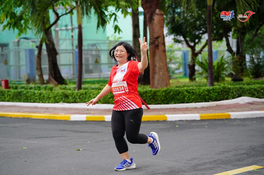 Hàng nghìn runners tham gia giải chạy Vietsovpetro Run 2024