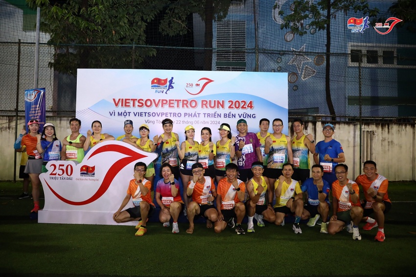 Hàng nghìn runners tham gia giải chạy Vietsovpetro Run 2024