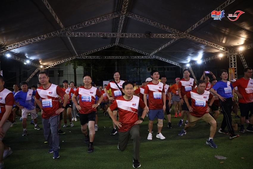 Hàng nghìn runners tham gia giải chạy Vietsovpetro Run 2024