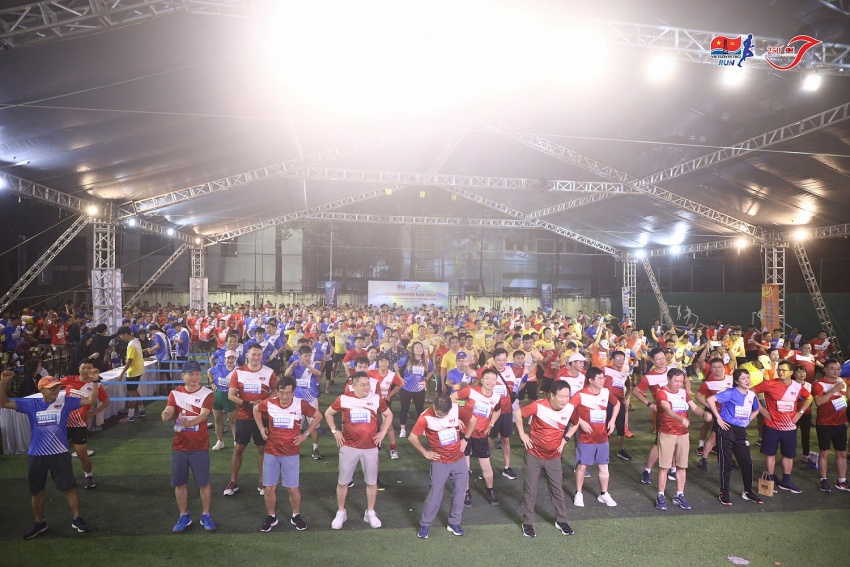 Hàng nghìn runners tham gia giải chạy Vietsovpetro Run 2024