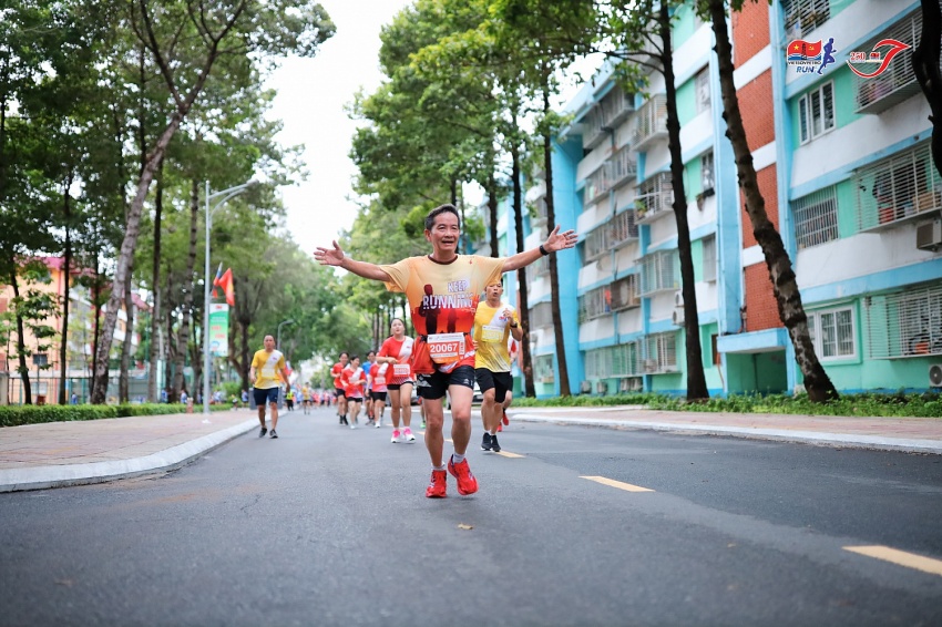 Hàng nghìn runners tham gia giải chạy Vietsovpetro Run 2024