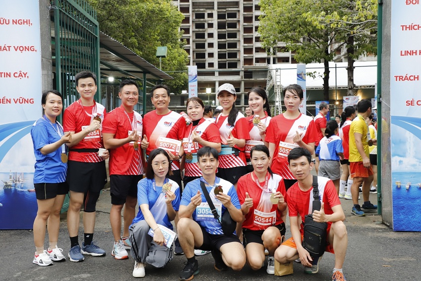 Hàng nghìn runners tham gia giải chạy Vietsovpetro Run 2024