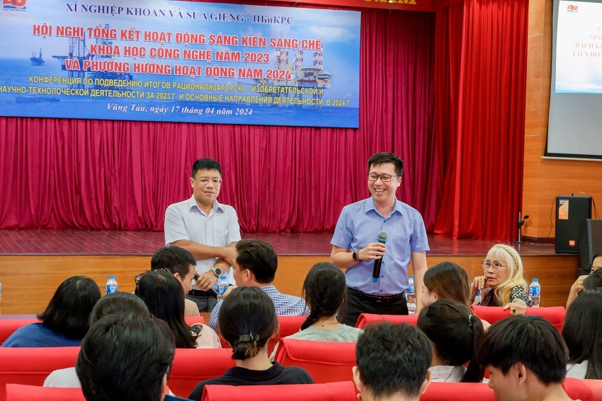 Sinh viên Trường Đại học Bách khoa TP Hồ Chí Minh tham quan, kiến tập tại Vietsovpetro