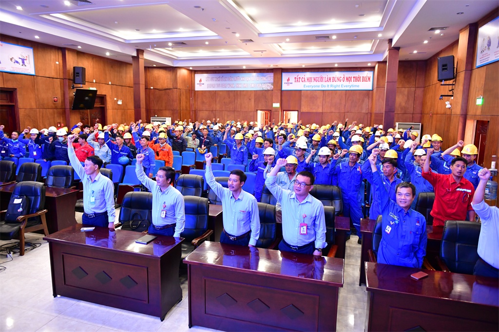 BSR phổ biến tuân thủ quy trình nghiệp vụ, thực thi kỷ luật của văn hóa an toàn đến các nhà thầu