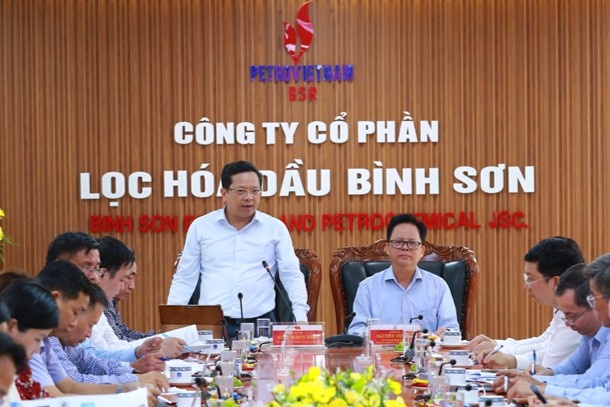 Ban Kinh tế Trung ương làm việc tại BSR