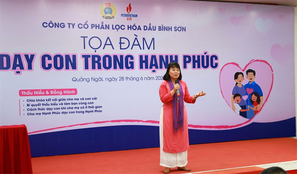 BSR tổ chức Tọa đàm “Dạy con trong hạnh phúc” nhân Ngày Gia đình Việt Nam