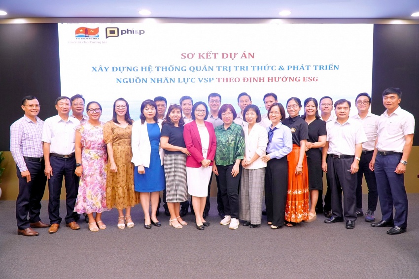 Vietsovpetro hoàn thành giai đoạn 1 Dự án “Xây dựng hệ thống quản trị tri thức & phát triển nguồn nhân lực theo định hướng ESG” Vietsovpetro hoàn thành giai đoạn 1 Dự án “Xây dựng hệ thống quản trị tri thức và phát triển nguồn nhân lực theo định hướng ESG”