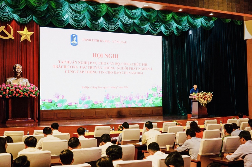 Bà Rịa – Vũng Tàu: Tập huấn phát ngôn và cung cấp thông tin báo chí