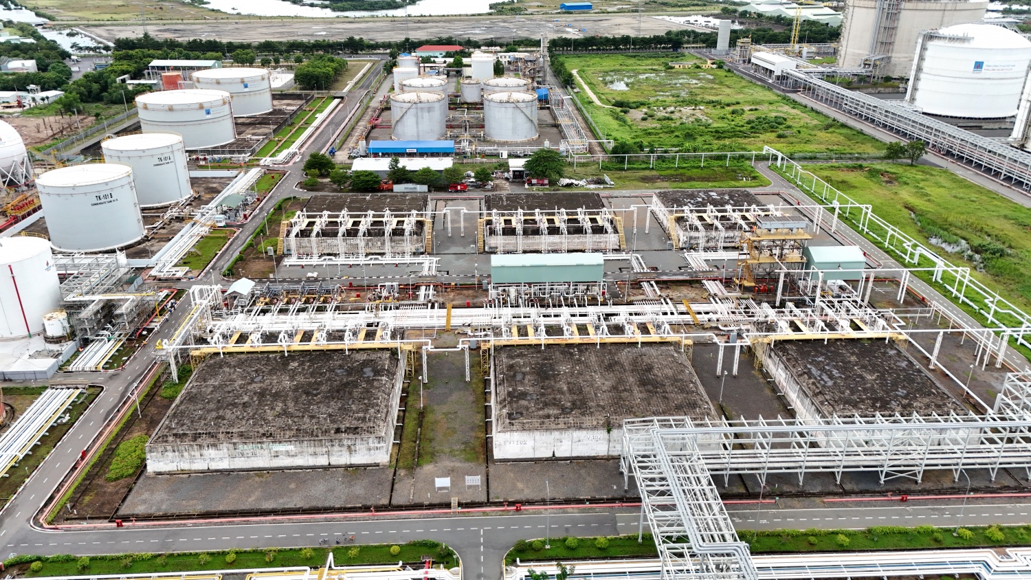 Toàn cảnh kho cảng PV GAS Vũng Tàu