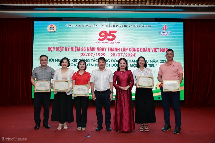 Công đoàn PVFCCo: Công đoàn PVFCCo đạt kết quả hoạt động tích cực trong 6 tháng đầu năm 2024