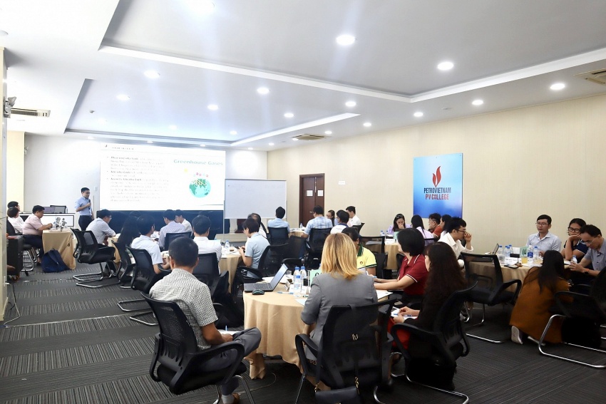 Petrovietnam tổ chức khóa đào tạo “Thích ứng với biến đổi khí hậu, cắt giảm khí nhà kính”