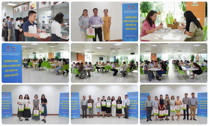 Ấm áp bữa cơm Công đoàn PVFCCo Ấm áp