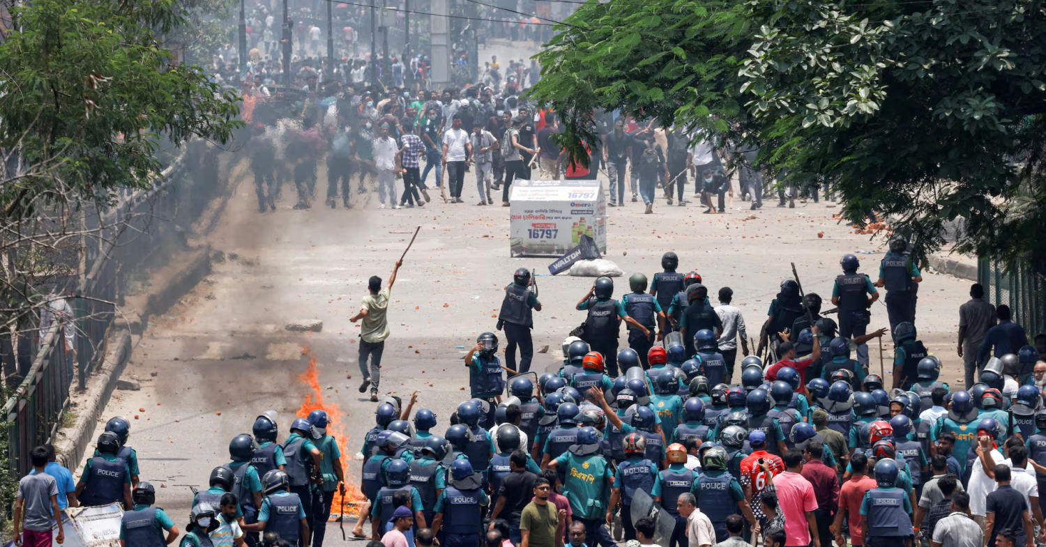 Bất ổn ở Bangladesh ảnh hưởng đến thị trường nước láng giềng Bất ổn ở Bangladesh ảnh hưởng đến thị trường nước láng giềng