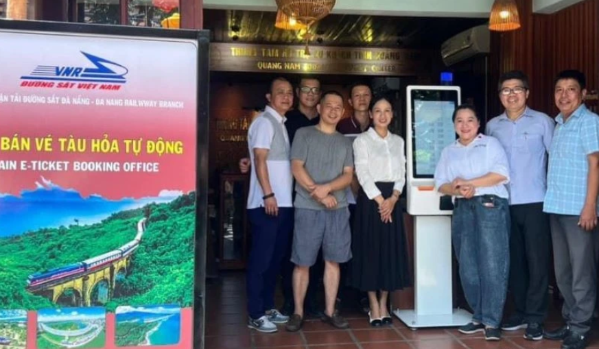 Đường sắt triển khai máy bán vé tự động Đường sắt triển khai máy bán vé tự động
