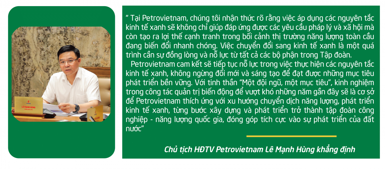 [P Magazine] Petrovietnam phát triển kinh tế xanh bền vững hóa ngành năng lượng