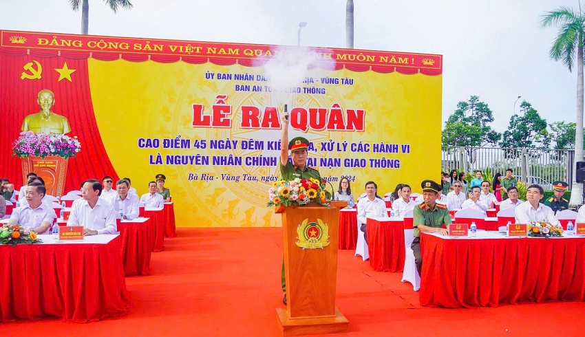 Bà Rịa-Vũng Tàu: Cao điểm 45 ngày đêm kiểm tra, xử lý các vi phạm về giao thông Bà Rịa-Vũng Tàu: Cao điểm 45 ngày đêm kiểm tra, xử lý các vi phạm về giao thông