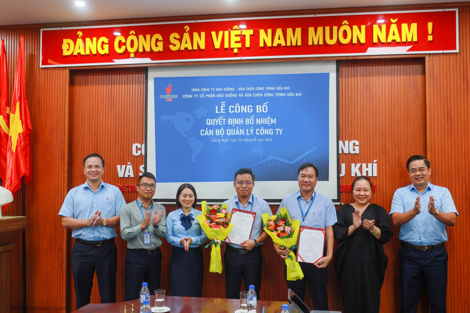 PMS bổ nhiệm 2 tân Phó Giám đốc PMS bổ nhiệm 2 tân Phó Giám đốc