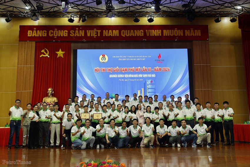Hội thi thợ giỏi Nhà máy Đạm Phú Mỹ lần XI: Nâng cao kỷ năng, tăng cường đoàn kết
