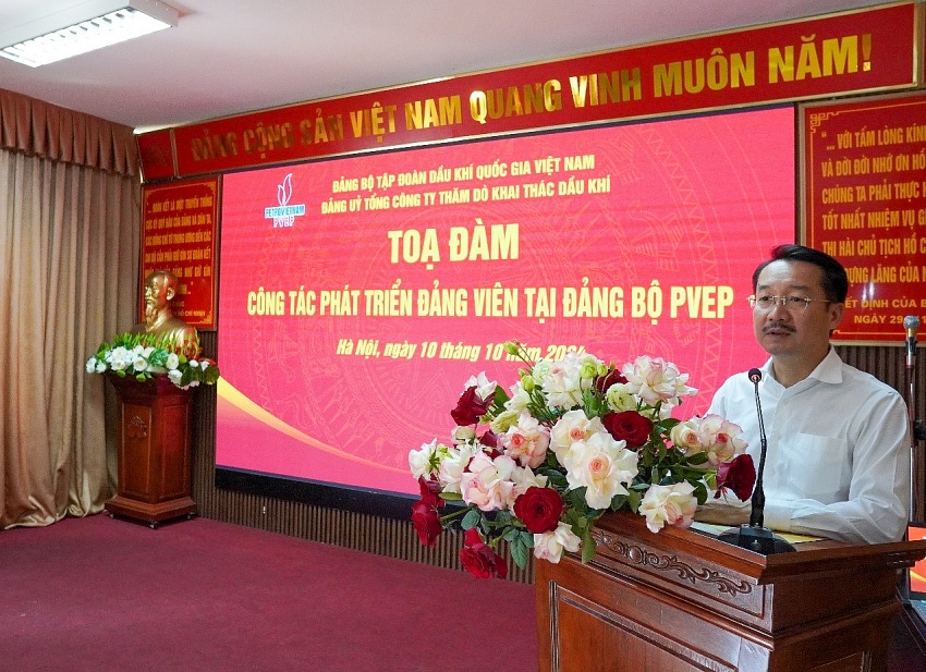 Đảng ủy PVEP tổ chức tọa đàm công tác phát triển Đảng viên khu vực phía Bắc Đảng ủy PVEP tổ chức tọa đàm công tác phát triển Đảng viên khu vực phía Bắc