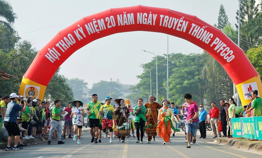 Hội thao PVFCCo lần thứ XVI – 2024: Sân chơi thể thao sôi nổi, tăng cường đoàn kết