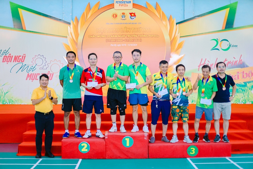 Hội thao PVFCCo lần thứ XVI – 2024: Sân chơi thể thao sôi nổi, tăng cường đoàn kết