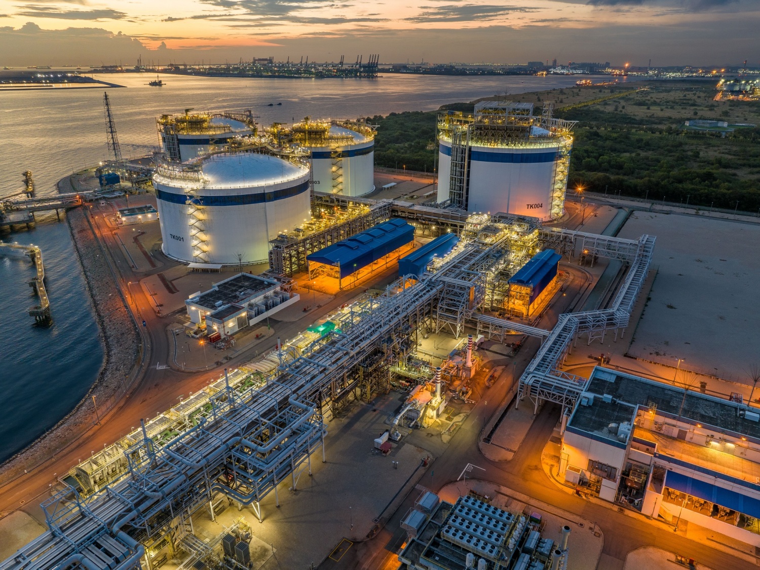 Singapore và Hàn Quốc hướng tới Chương trình mua chung khí đốt Singapore và Hàn Quốc hướng tới Chương trình mua chung khí đốt