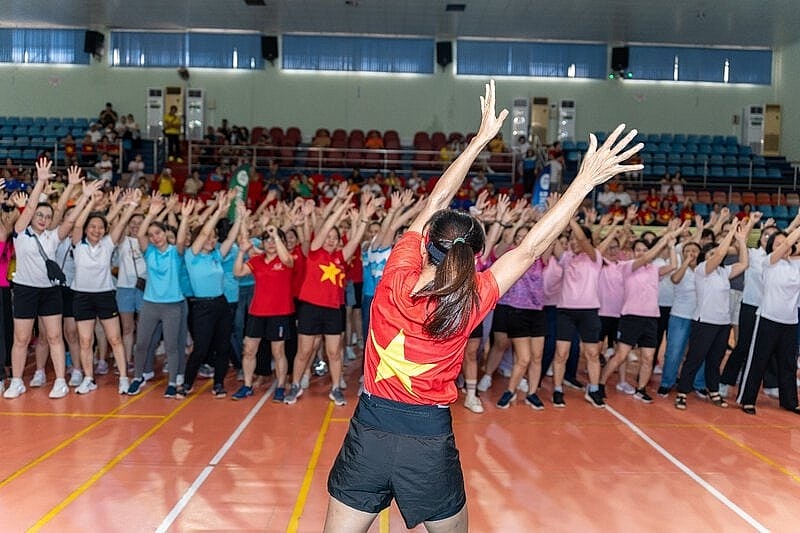 Ban Nữ công, Công đoàn Vietsovpetro tổ chức Hội thi Vui – Khỏe chào mừng ngày Phụ nữ Việt Nam