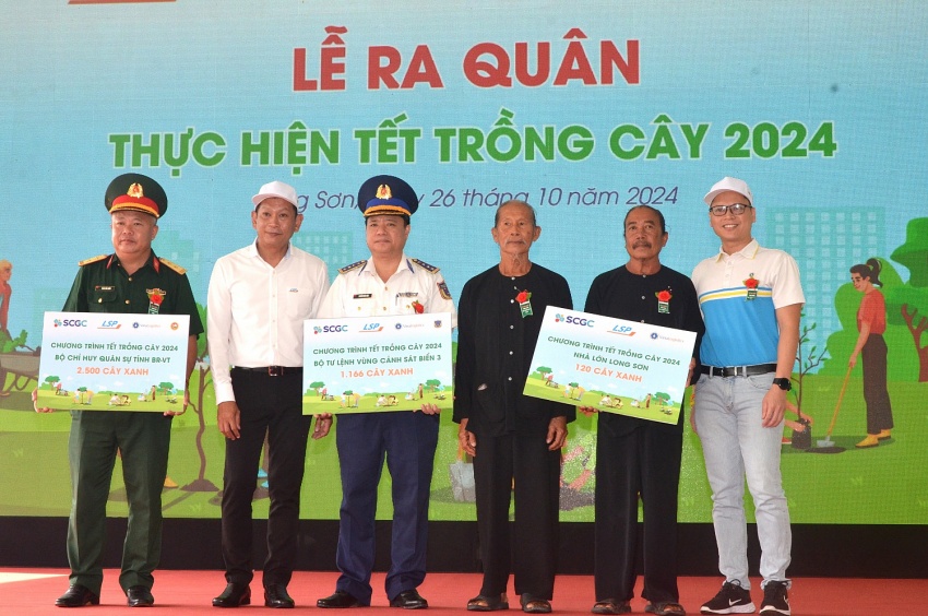 Lễ ra quân thực hiện “Tết trồng cây 2024” tại xã đảo Long Sơn Bà Rịa-Vũng Tàu: Lễ ra quân thực hiện “Tết trồng cây 2024” tại xã đảo Long Sơn