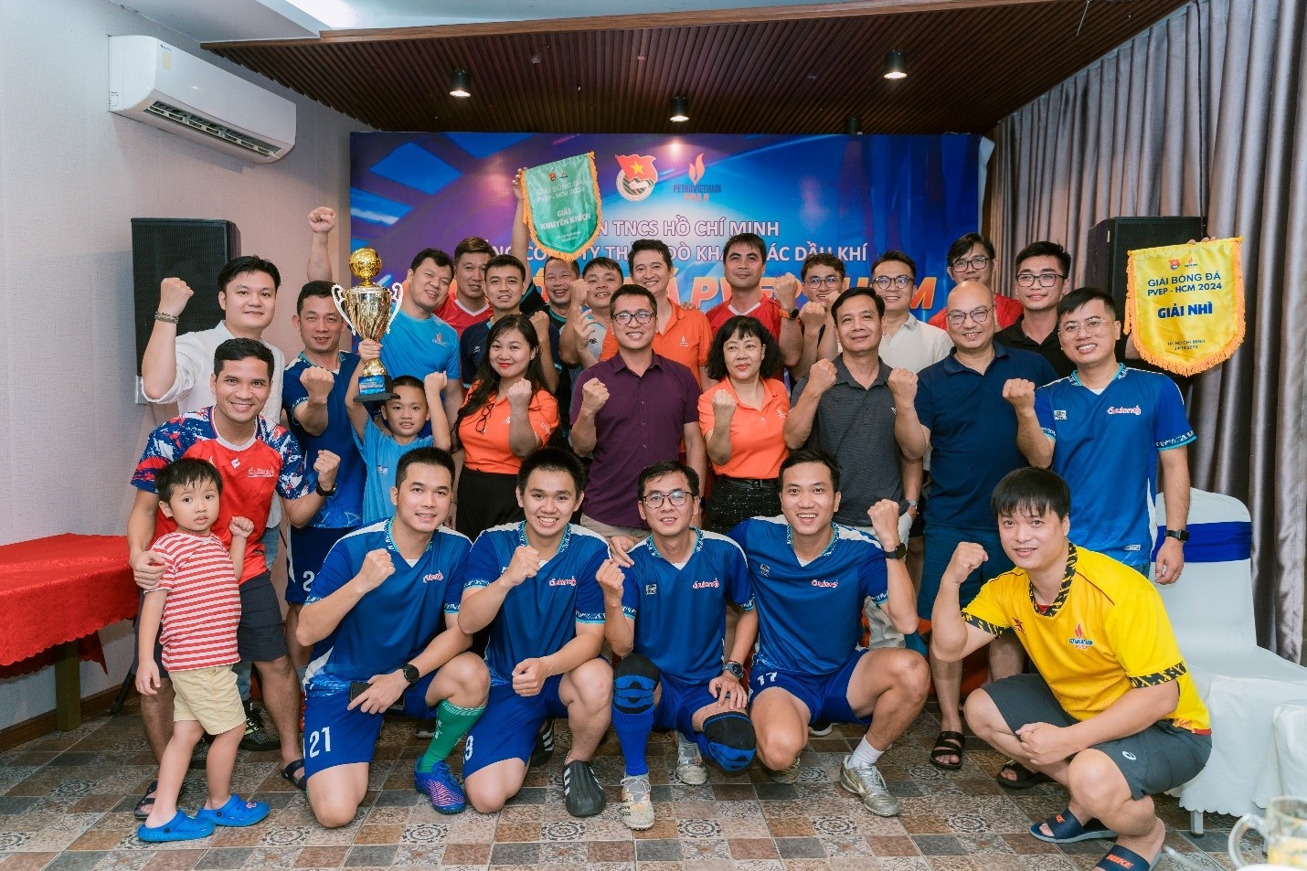 Đoàn Thanh niên PVEP tổ chức thành công Giải bóng đá PVEP-HCM 2024
