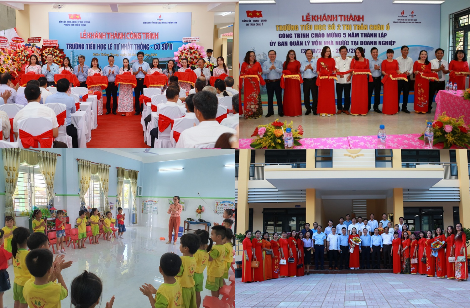 Một số công trình trường học BSR đã tài trợ trong hơn 10 năm qua trên khắp mọi miền đất nước Một số công trình trường học BSR đã tài trợ trong hơn 10 năm qua trên khắp mọi miền đất nước