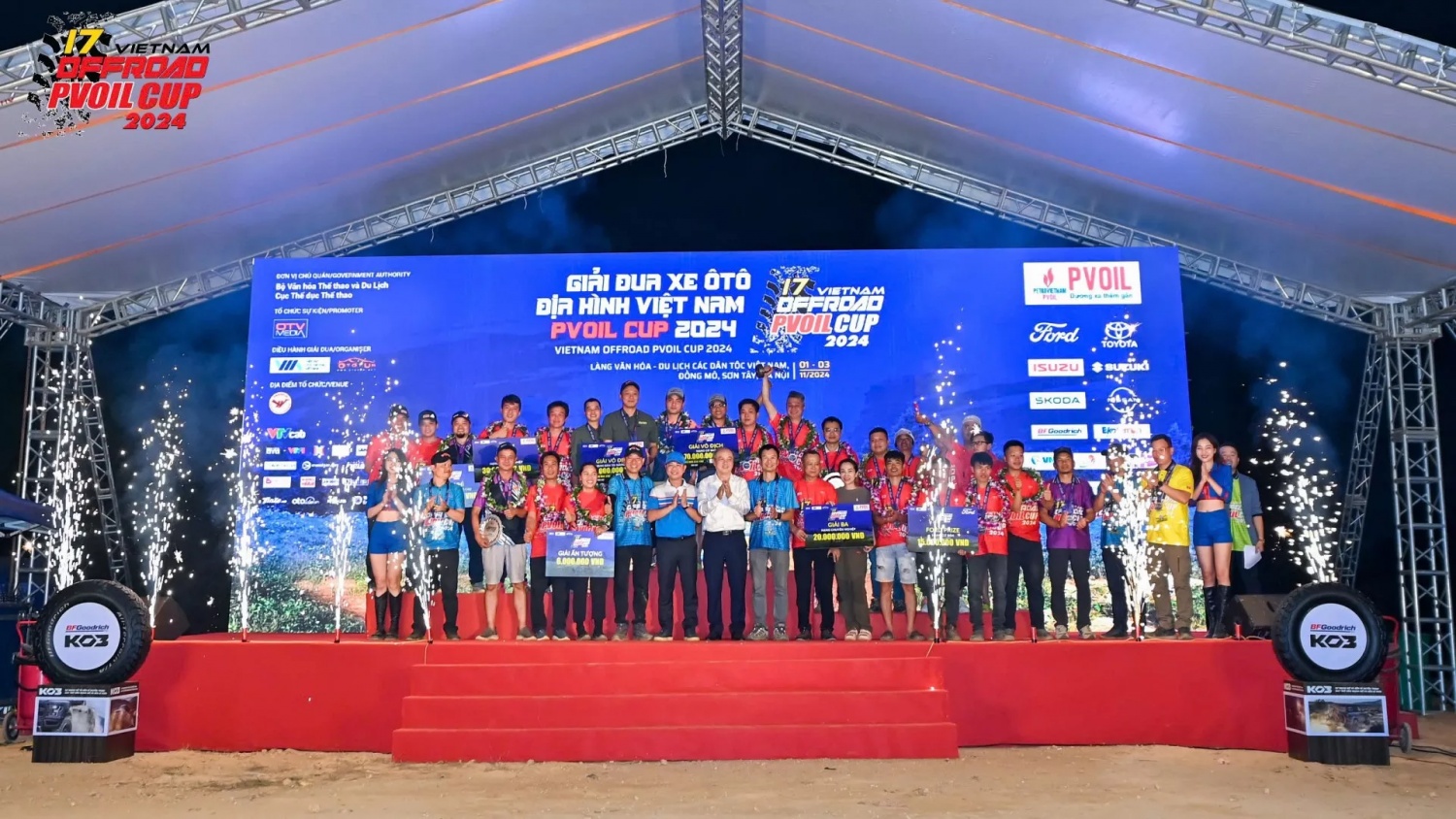 PVOIL VOC 2024 tìm ra các nhà vô địch đến từ bốn hạng đấu.