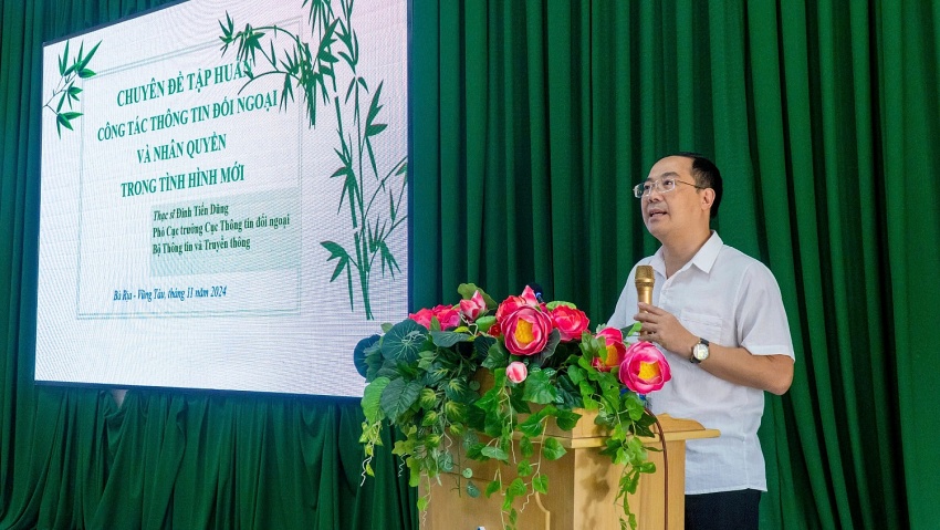 Bà Rịa - Vũng Tàu: Tập huấn truyền thông về quyền con người