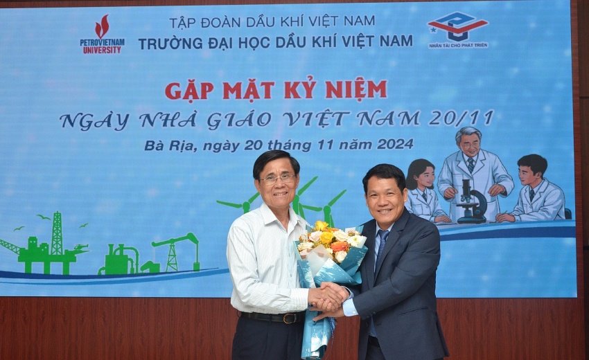 Trường Đại học Dầu khí Việt Nam kỷ niệm Ngày Nhà giáo Việt Nam Trường Đại học Dầu khí Việt Nam tổ chức gặp mặt kỷ niệm Ngày Nhà giáo Việt Nam