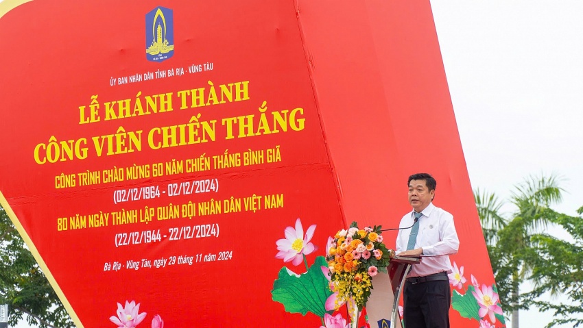 Bà Rịa - Vũng Tàu: Khánh thành Công viên Chiến thắng